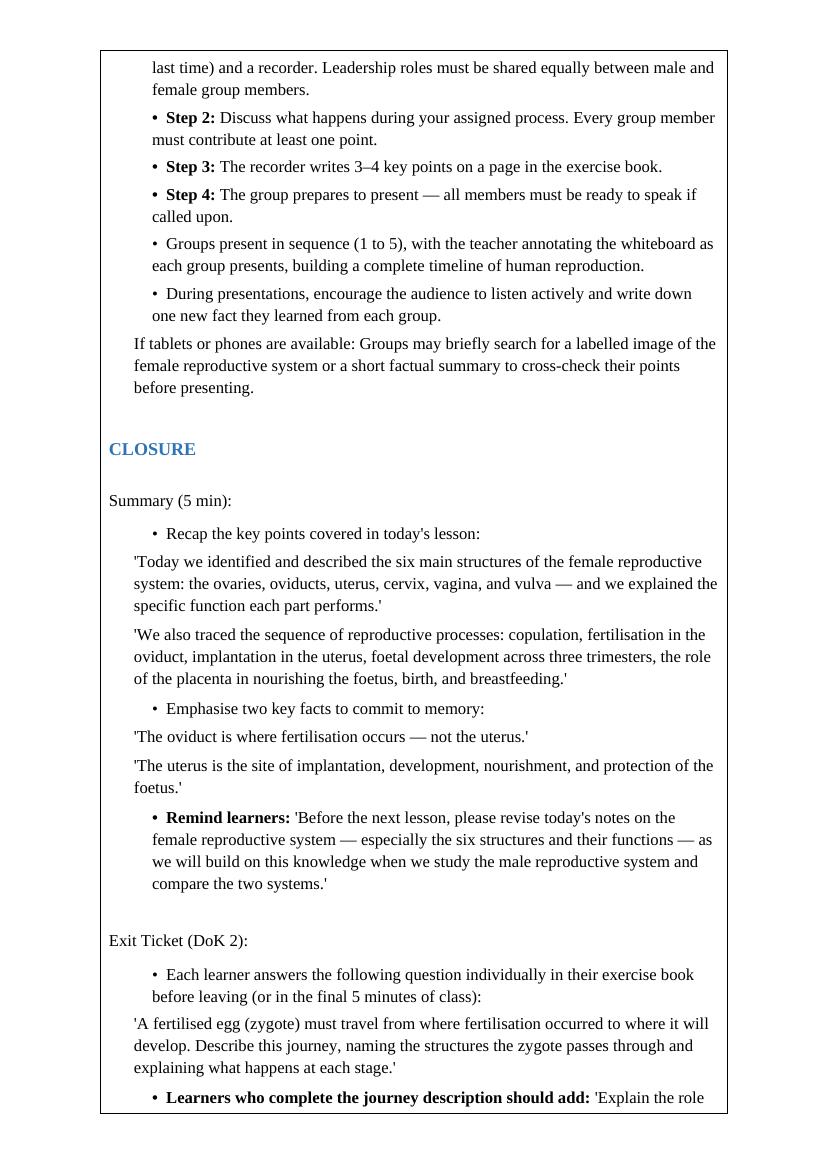 Sample lesson plan page 6 — Worked Examples